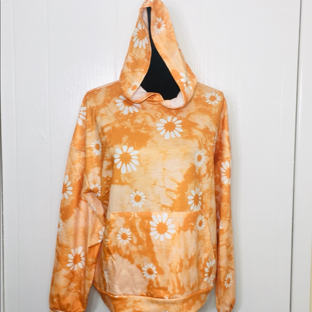 New Spring relaxed fit floral hoodie - Picture 3 of 6